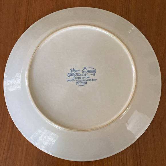 VTG ‘70s Stoneware 12” Platter - Picture 5 of 8